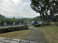 八田興一さんのダムの眺め