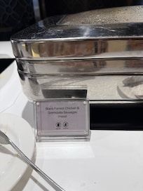 Halal option was very handy for us