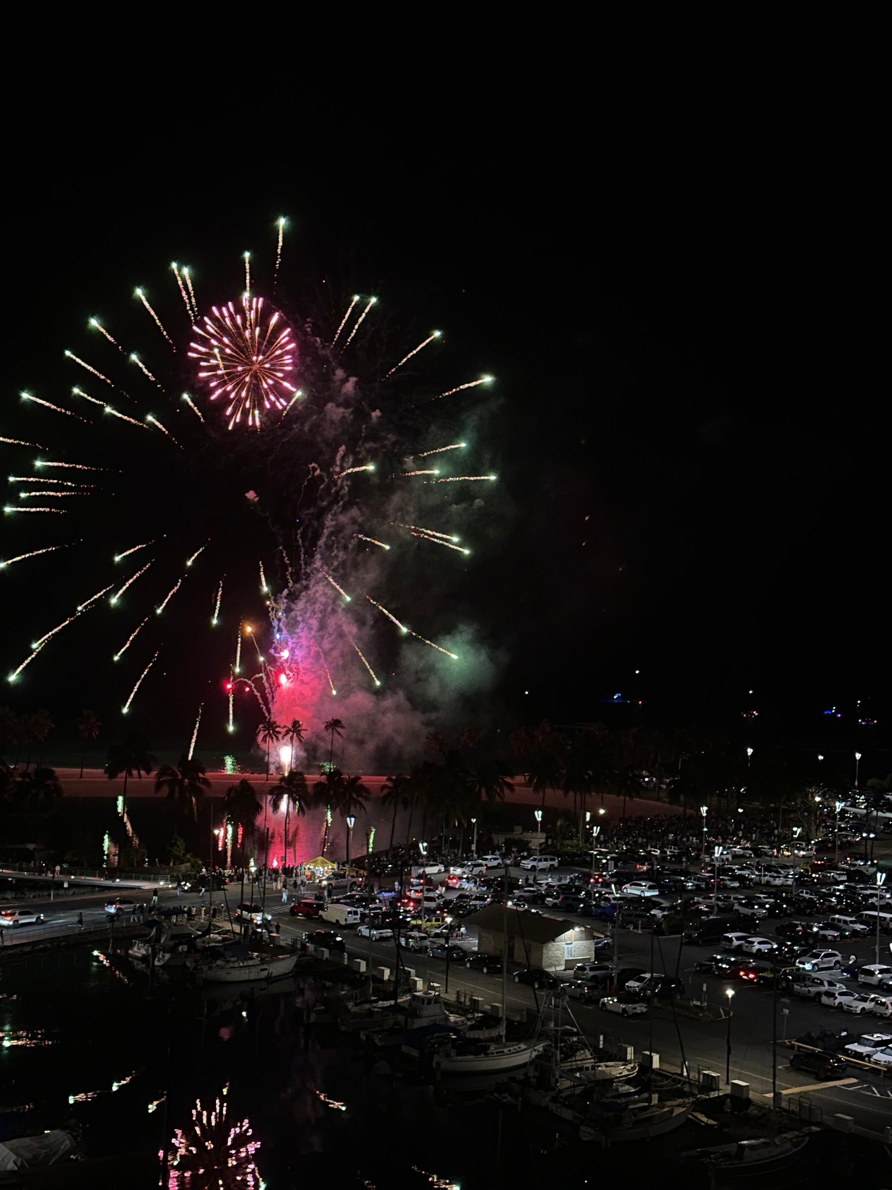 A great view for fireworks every Friday