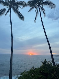 Sunset from the lanai