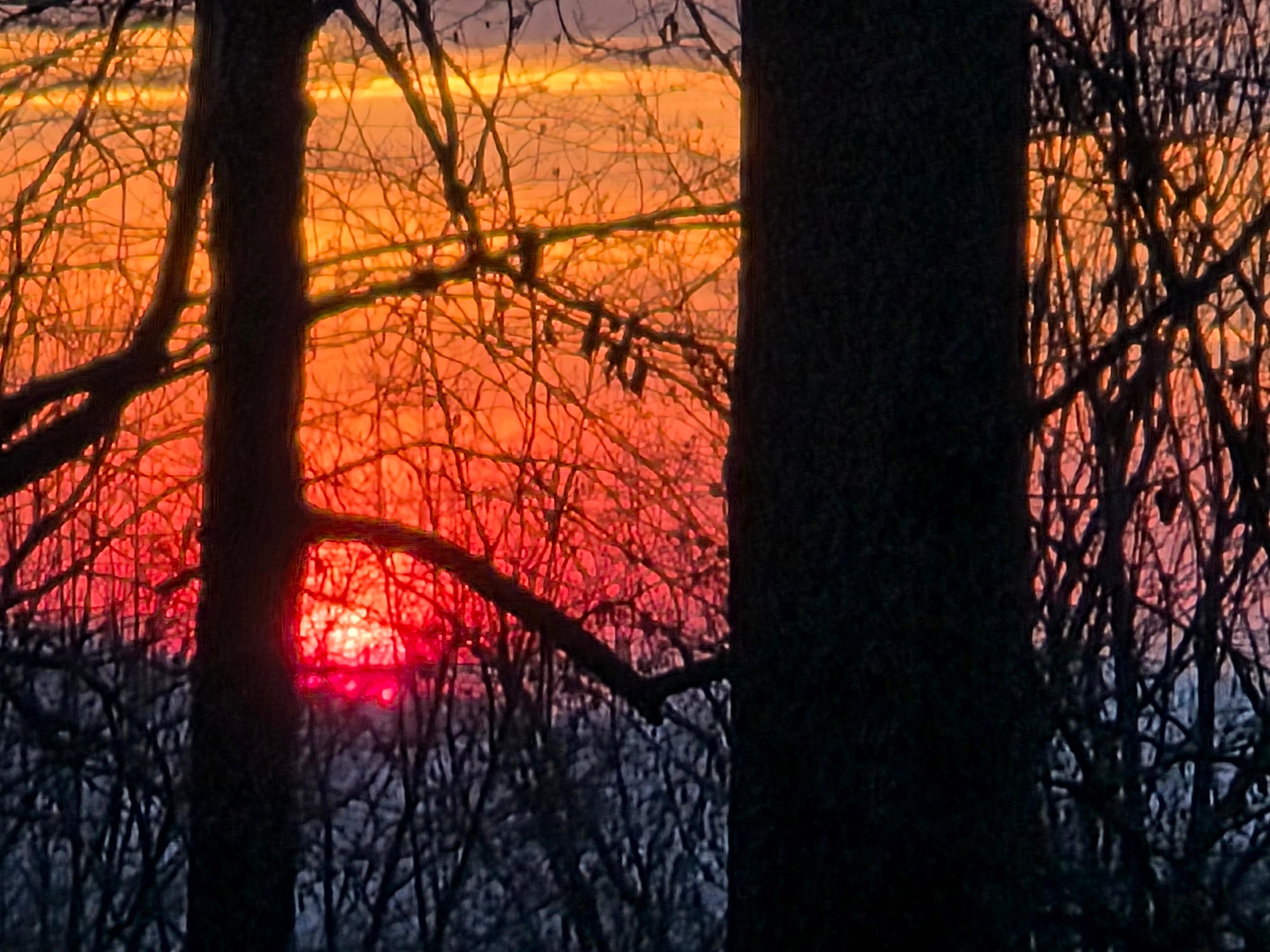 Beautiful sunrise for what was a beautiful day