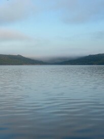 Morning view from the boat dock