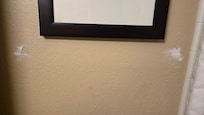 towel rack missing