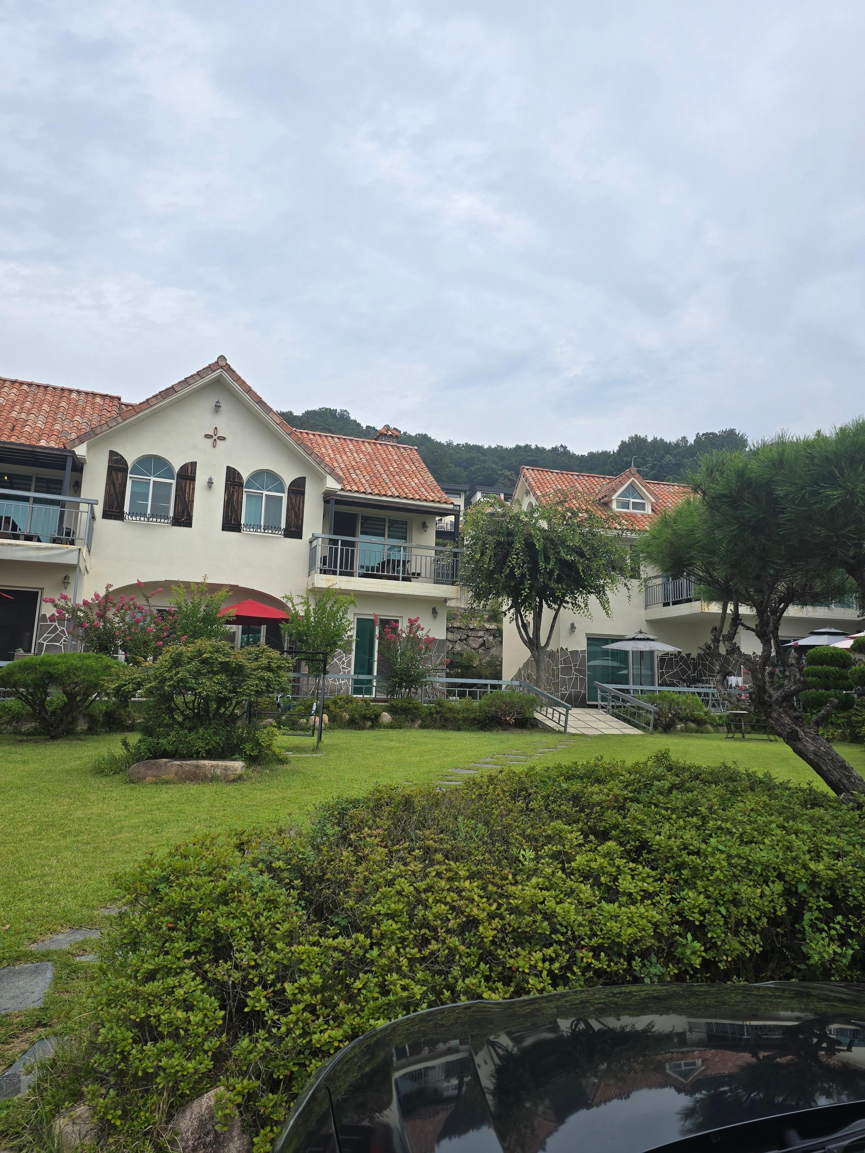 퇴실하  고 출발하기전에 마지막 한컷