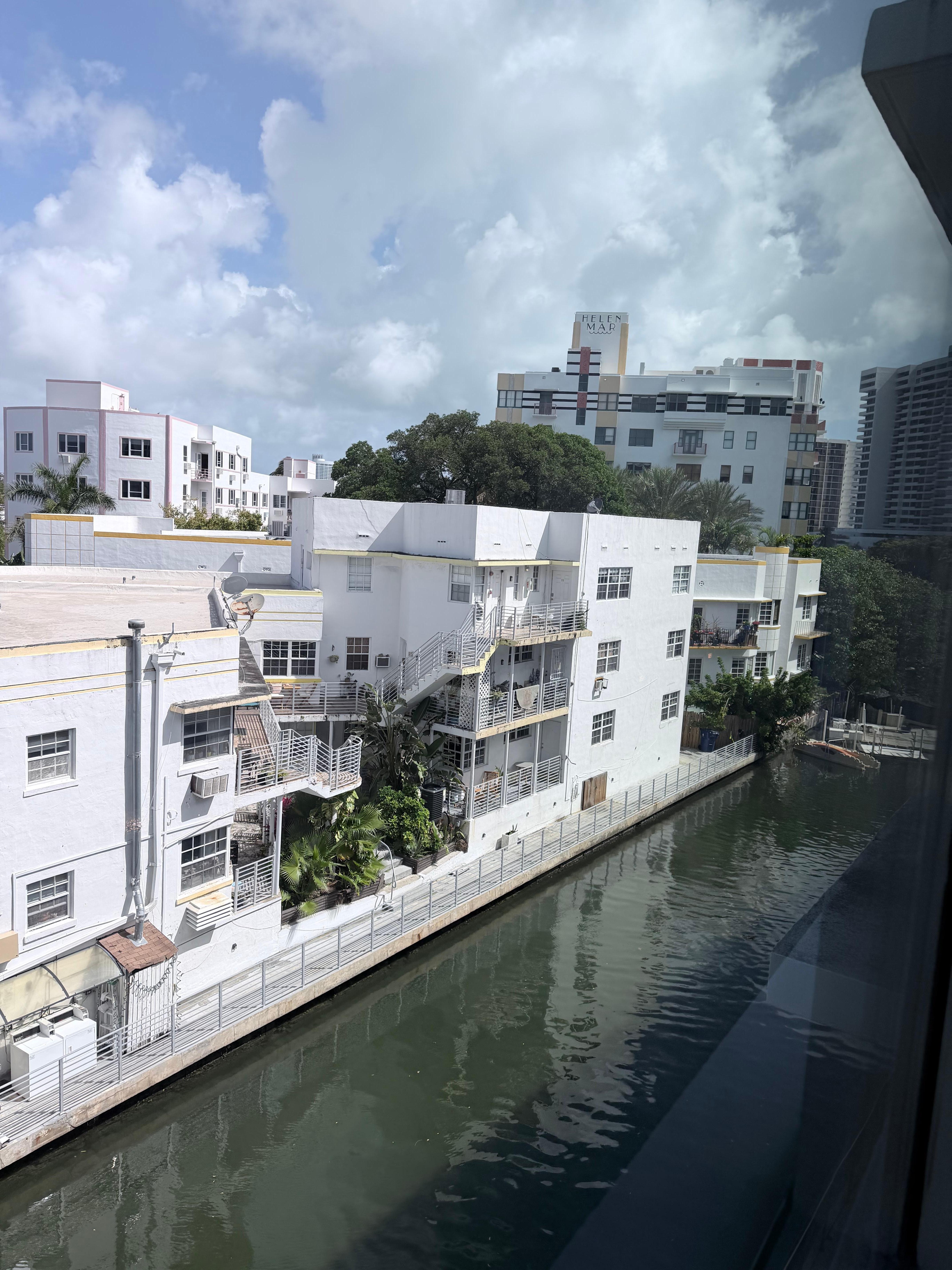 Front entrance and canal area 