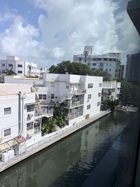 Front entrance and canal area