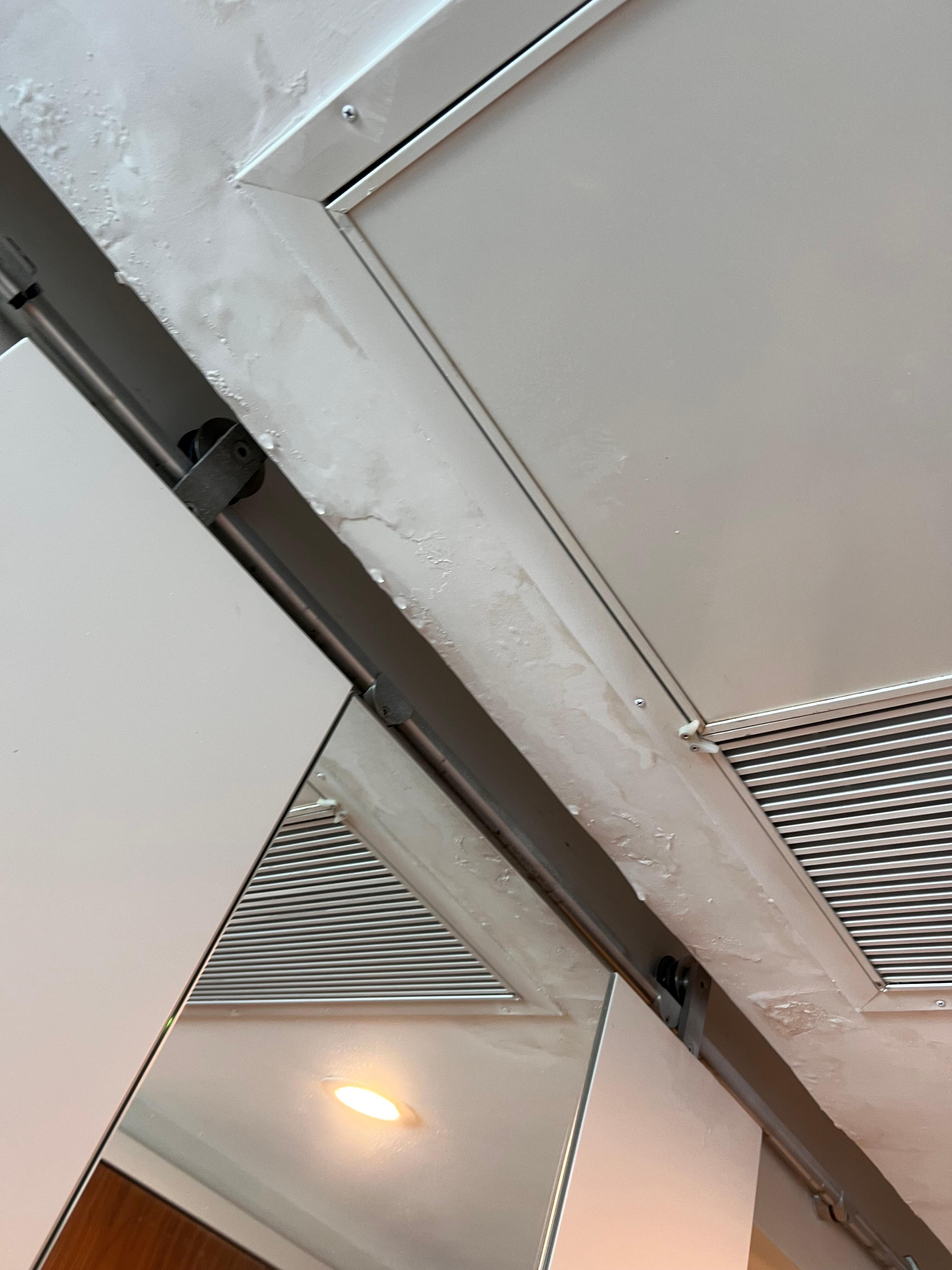 Ac was leaking 