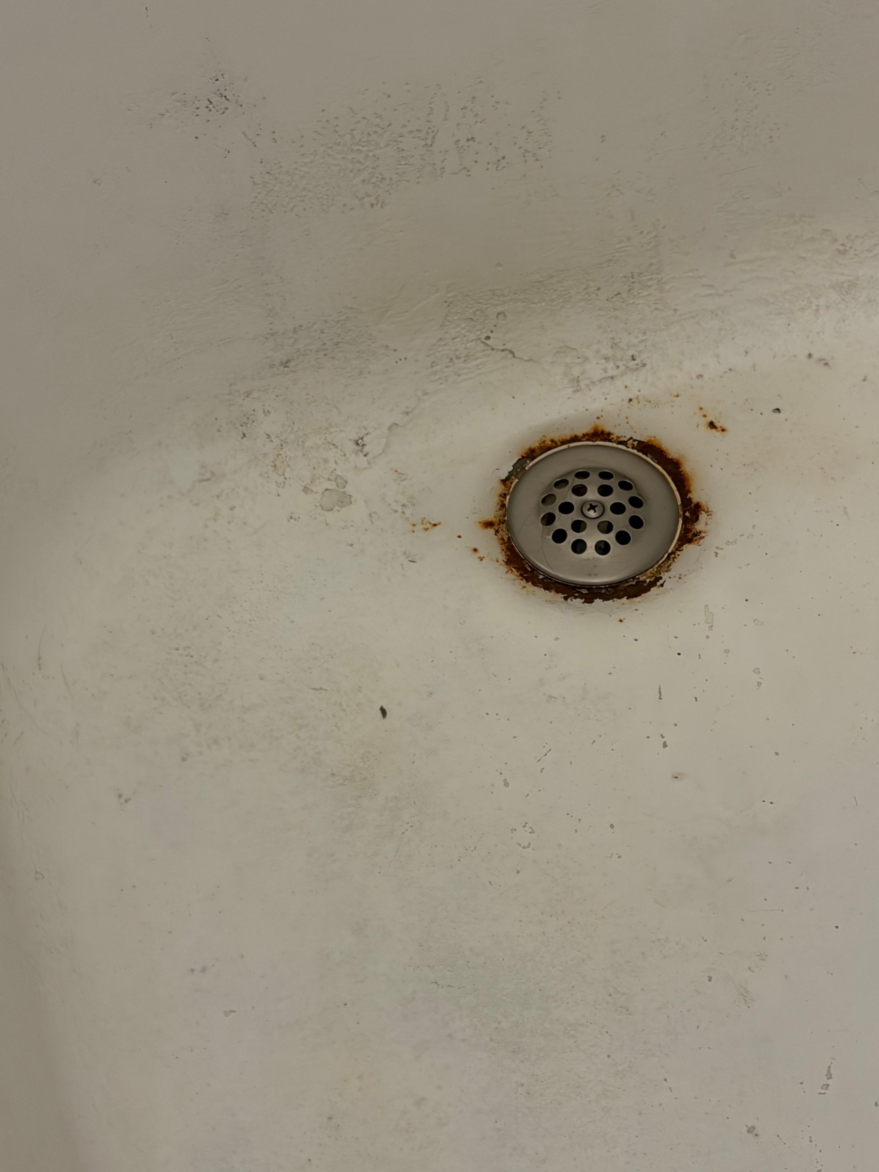 Dirty tub than drains very slowly
