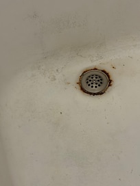 Dirty tub than drains very slowly