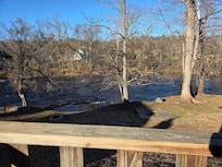 River from the back porch
