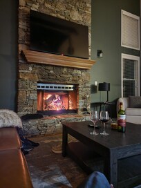 REAL Fireside relaxation