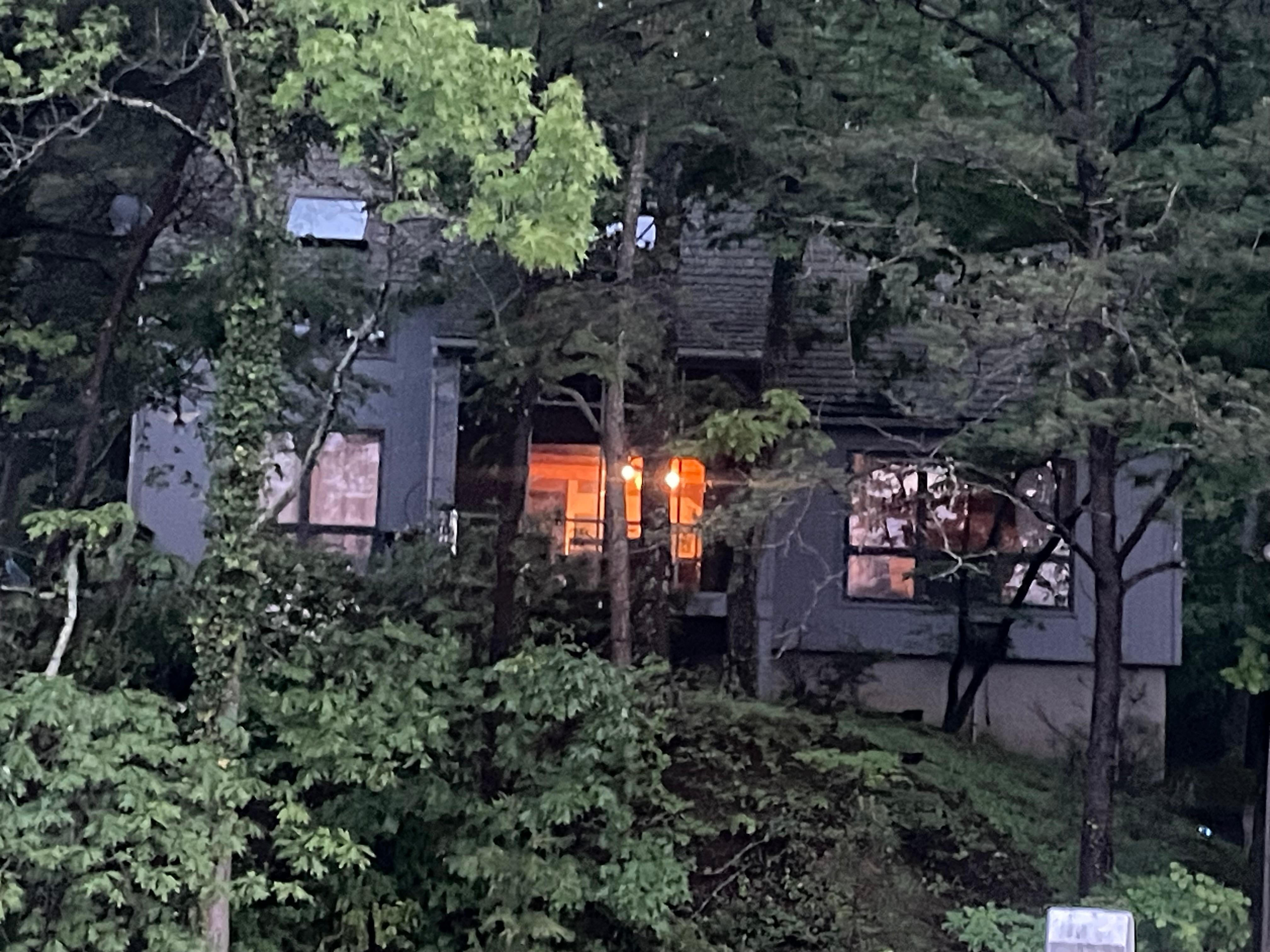 View from the dock - such a cozy vibe!