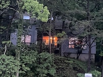 View from the dock - such a cozy vibe!