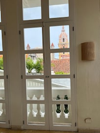 View from dining room