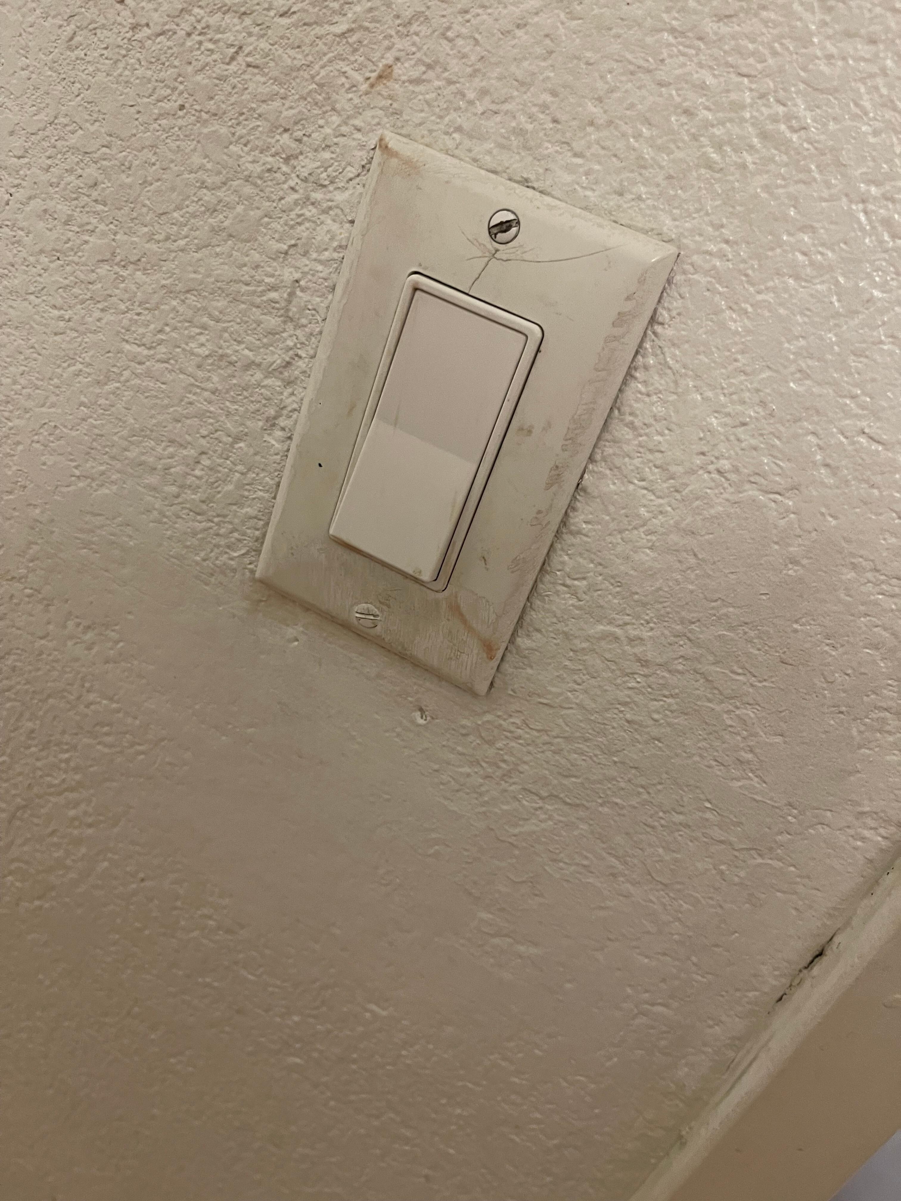 Dirty light switch 