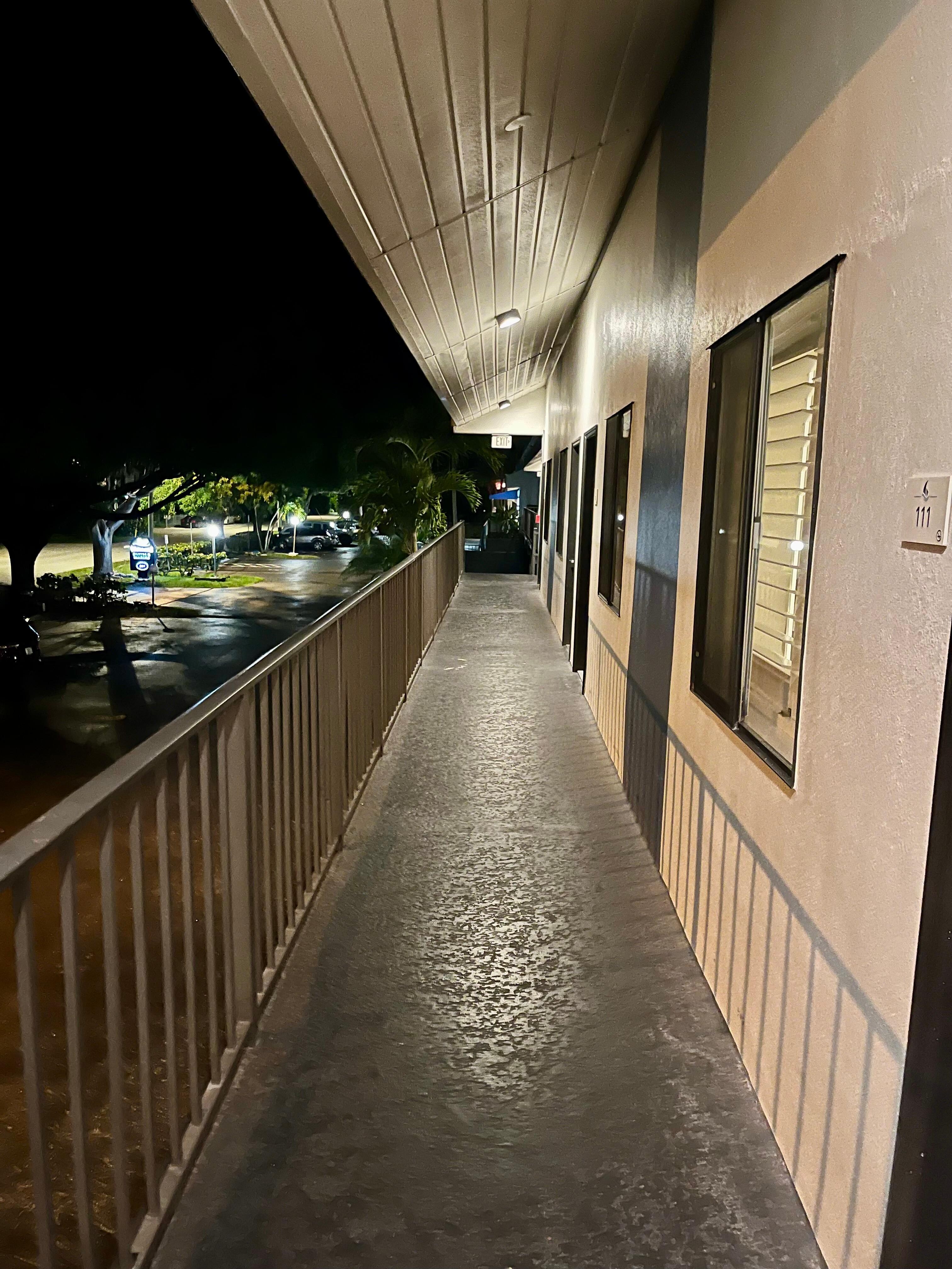 Love the aerial outdoor corridor