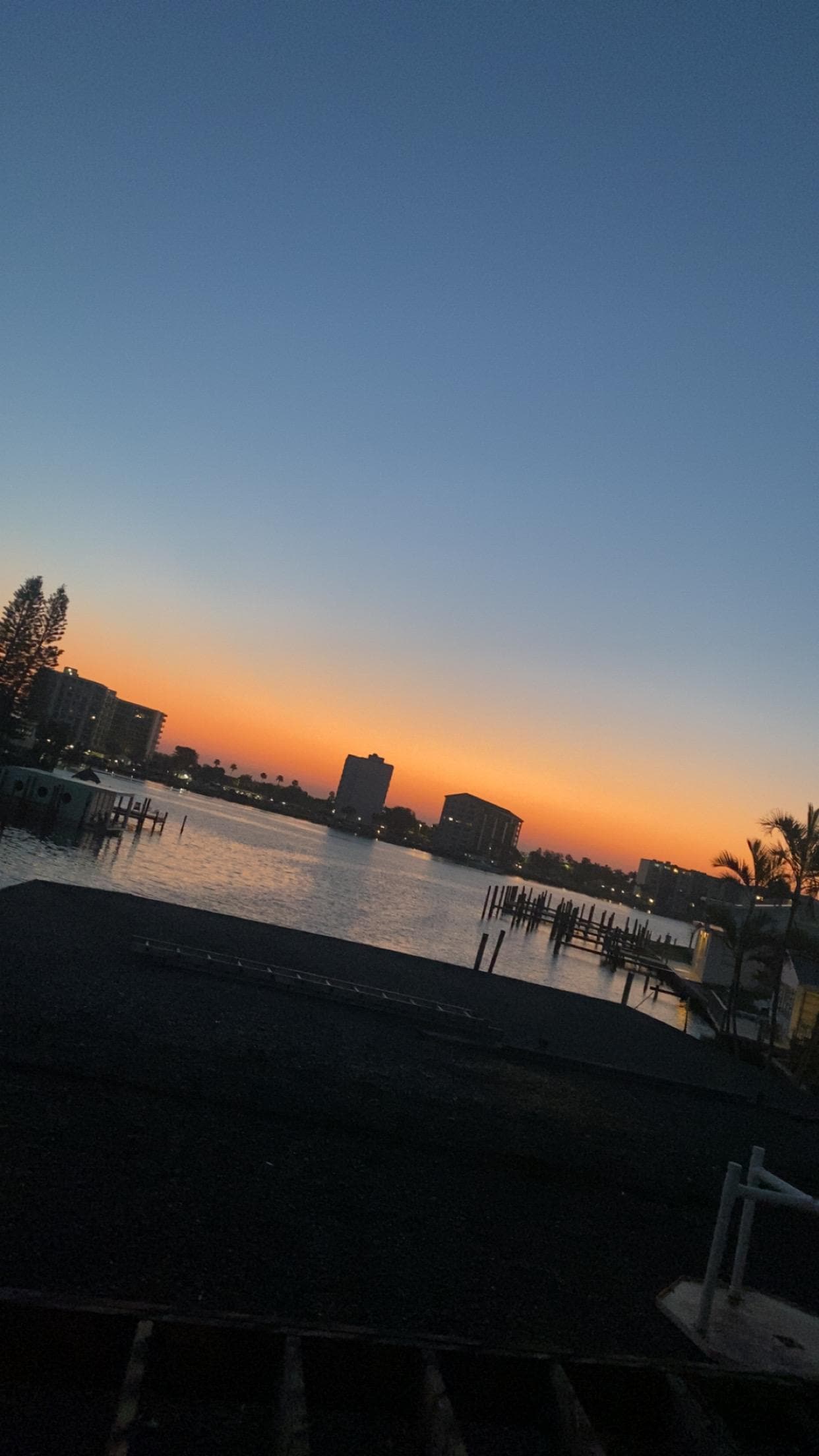 View from the dining room table . Beautiful 