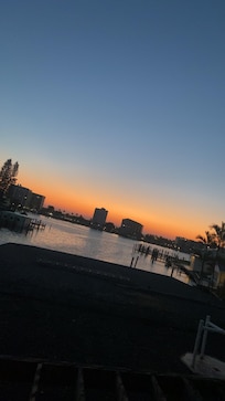 View from the dining room table . Beautiful