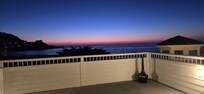 Wish they would have had some chairs out here so you could kick back and relax! But it was a nice view during the evening