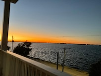 Sunset from the porch