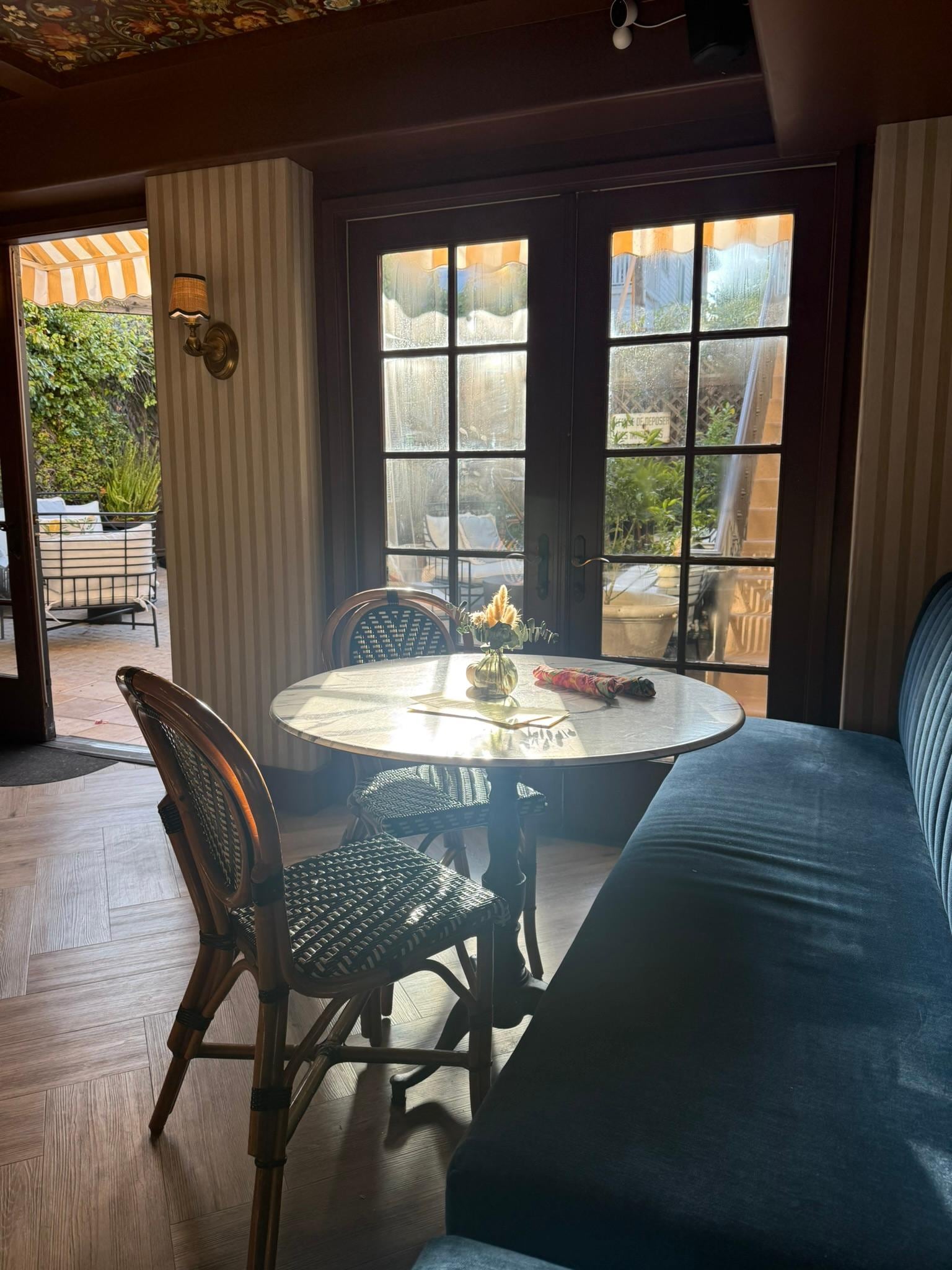 Lobby and Dining Area