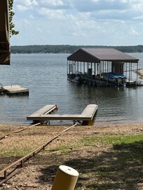 Boat dock was perfect for our needs.
