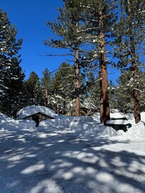 View from parking lot