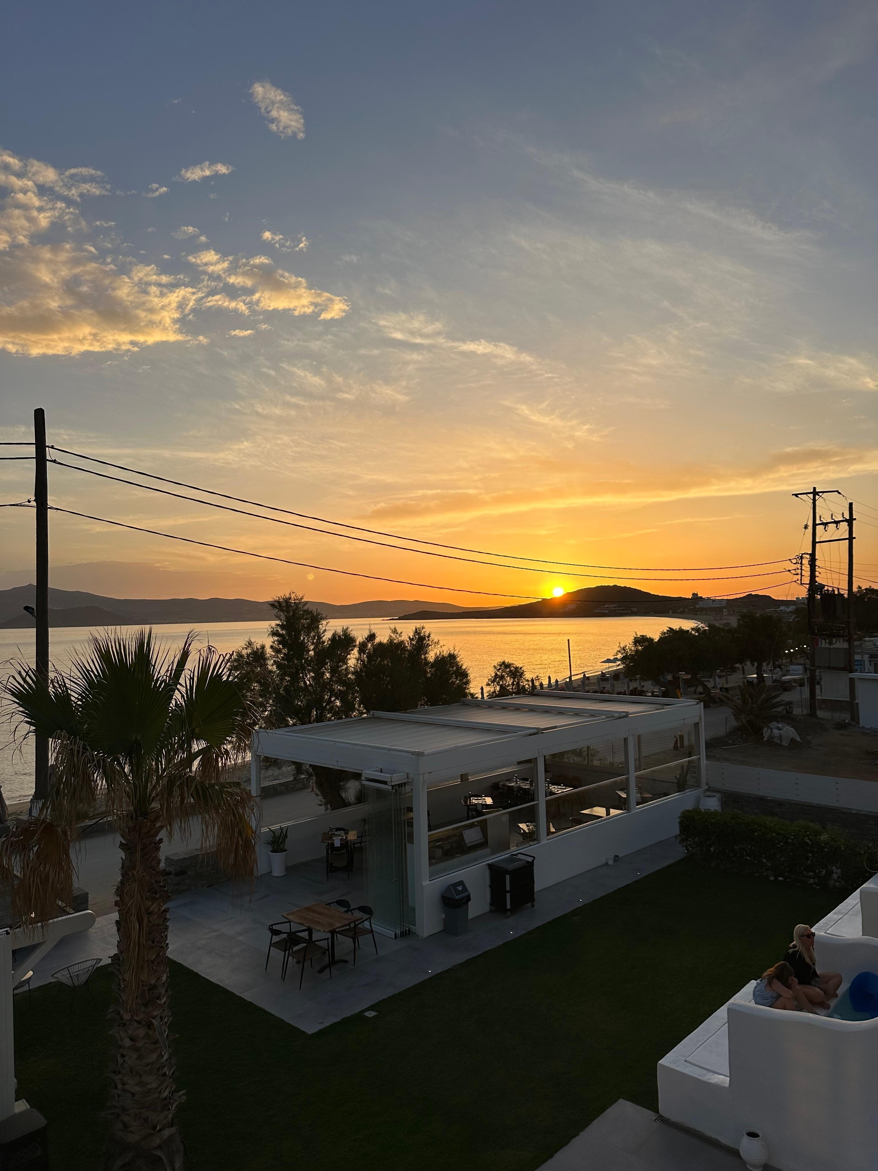 Ausblick vom Balkon