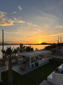 Ausblick vom Balkon