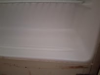 Rusted refrigerator door