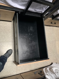 The HUGE under bed storage