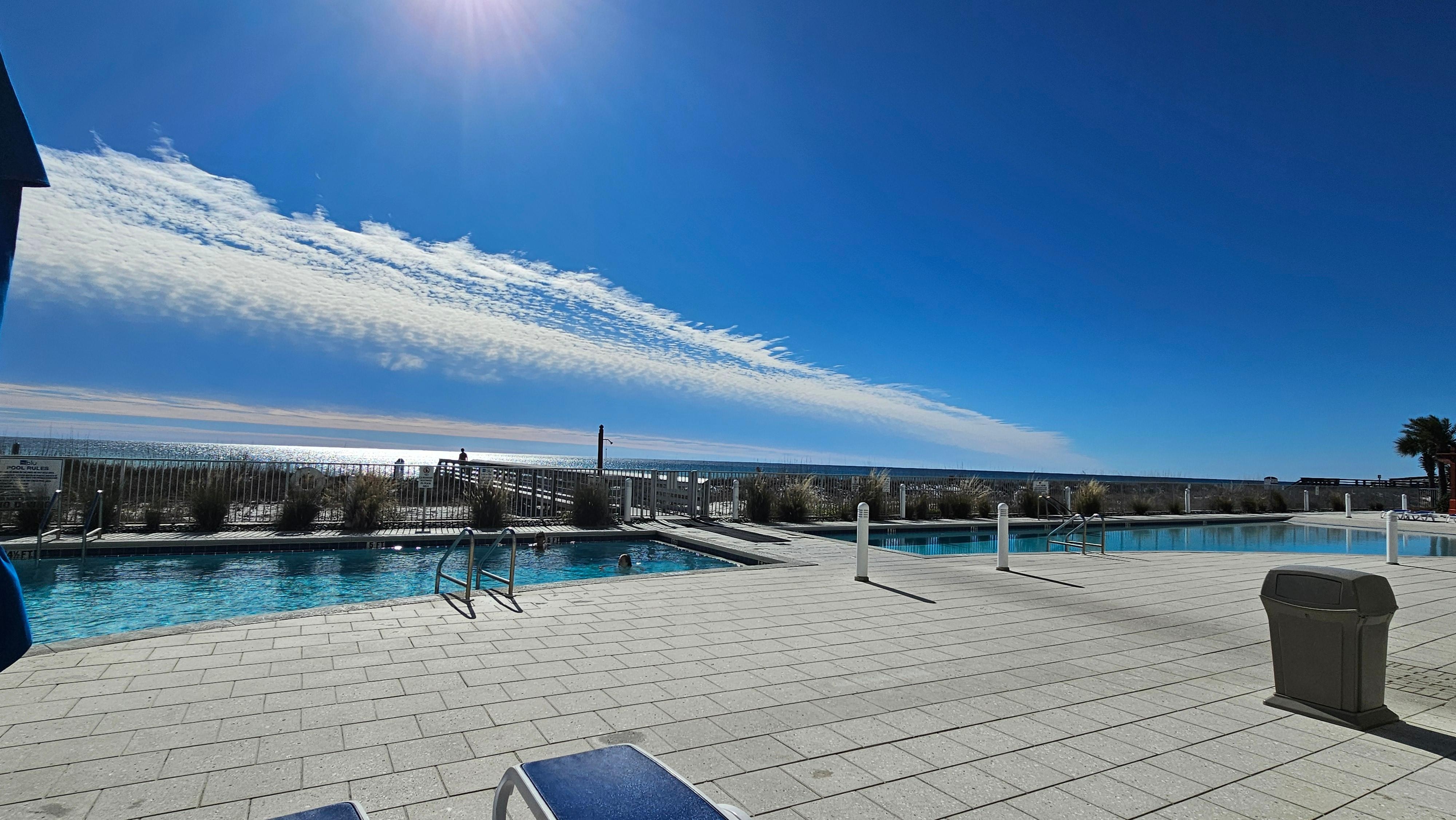 This was taken from our condo.