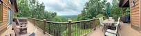 Panorama front deck view