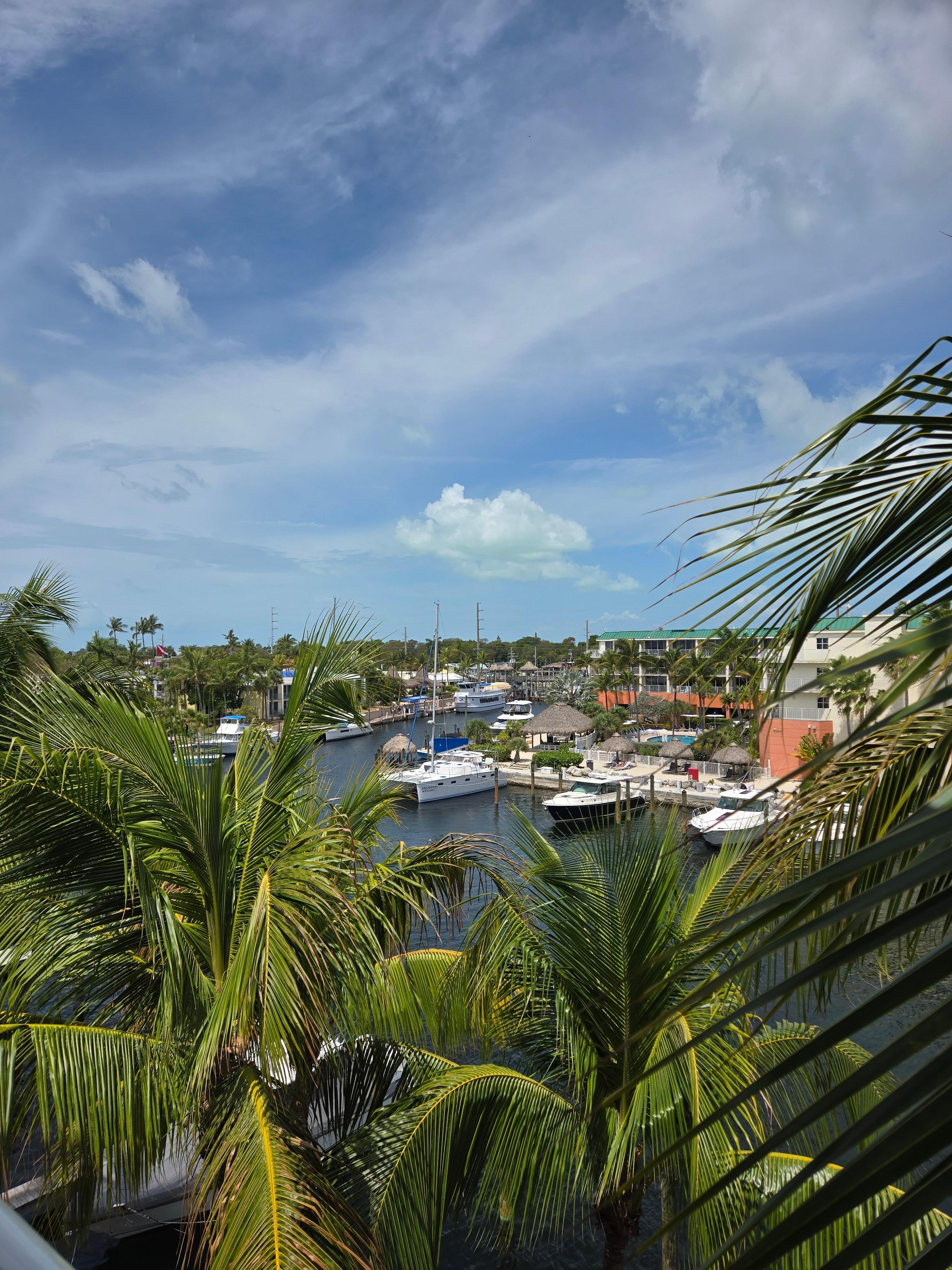 View from outside our room