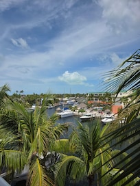 View from outside our room