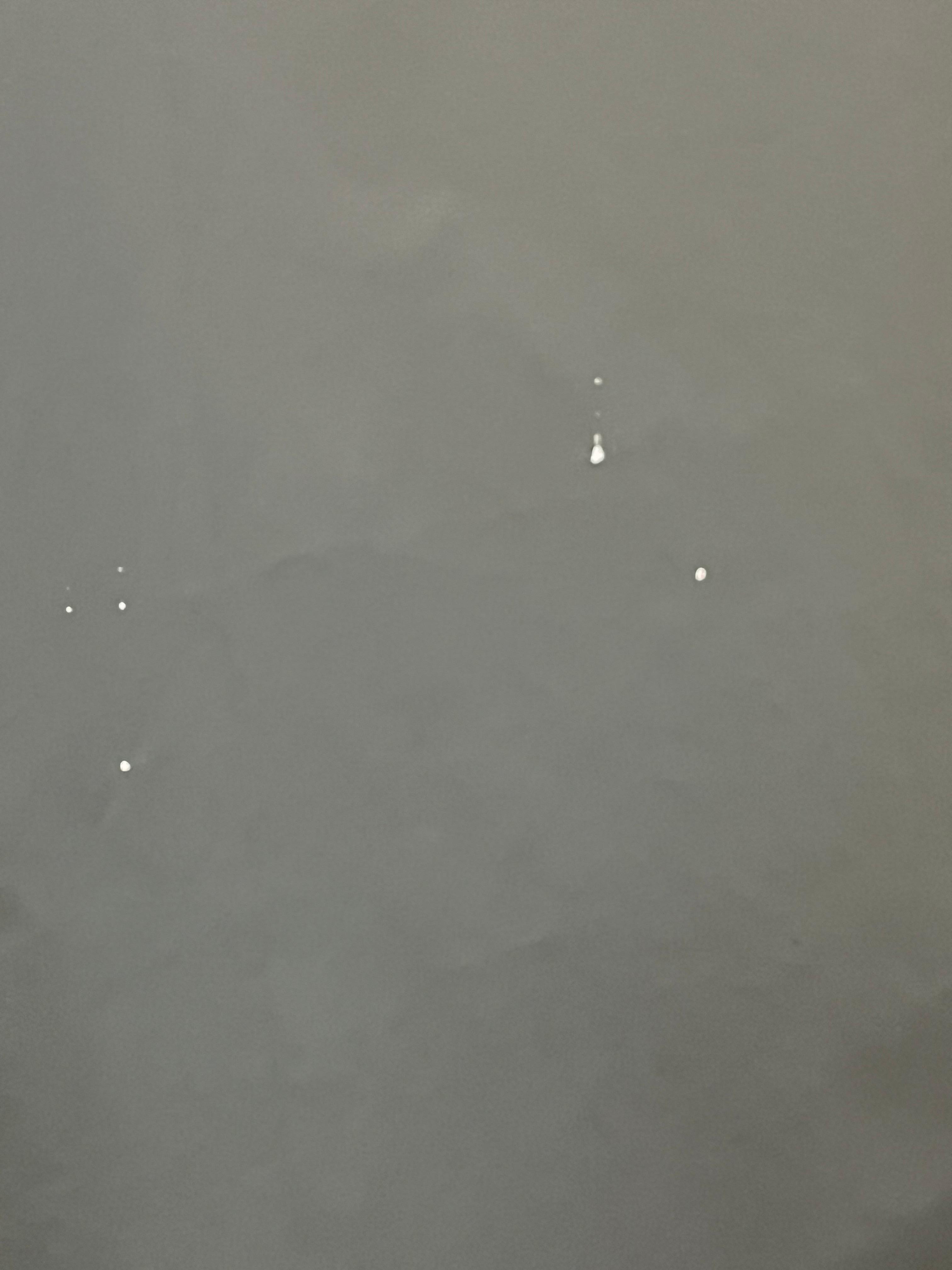 Pin size holes in window shade