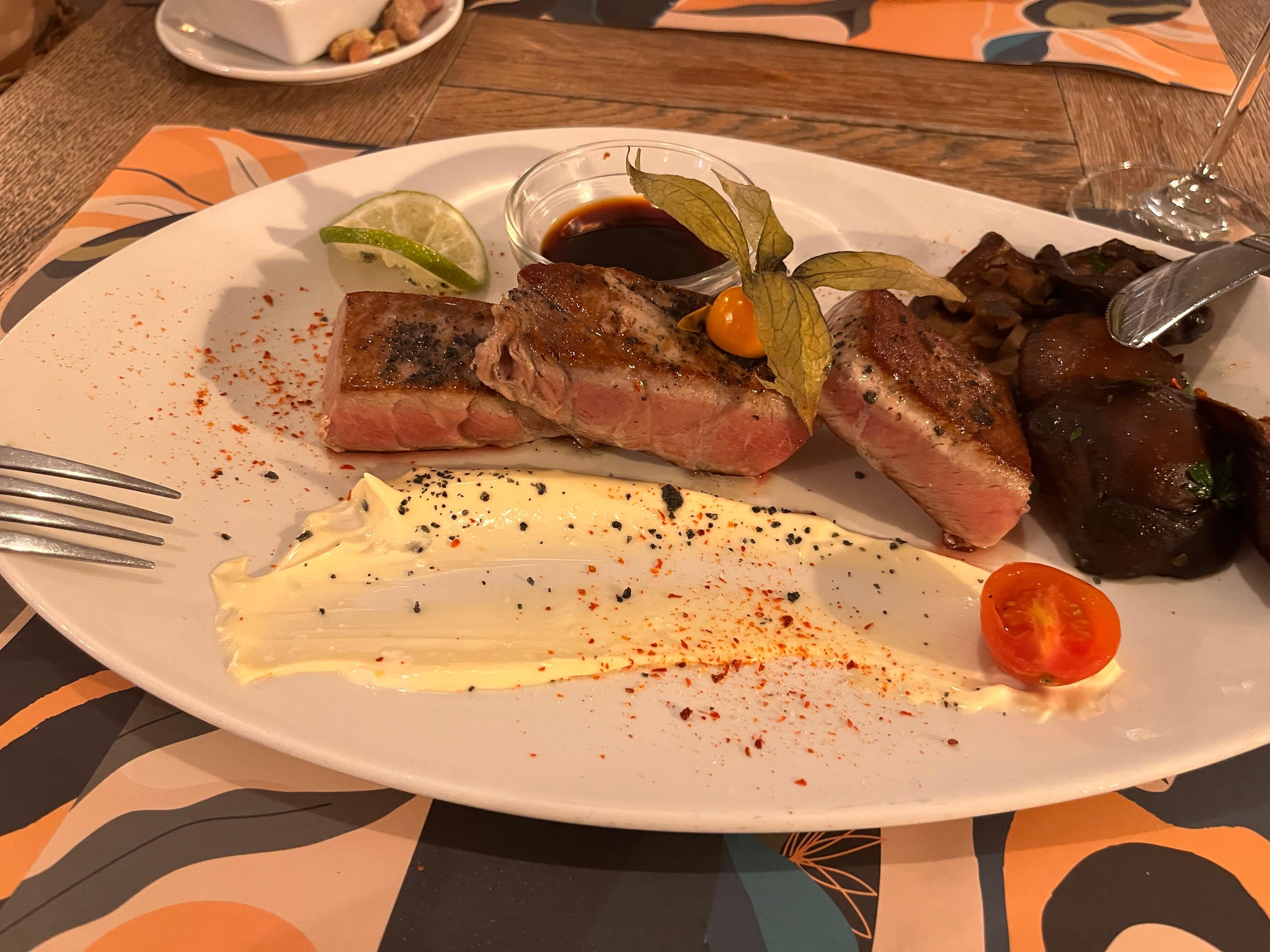 Food at La Traiña 