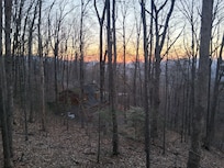 Sunset from the back porch