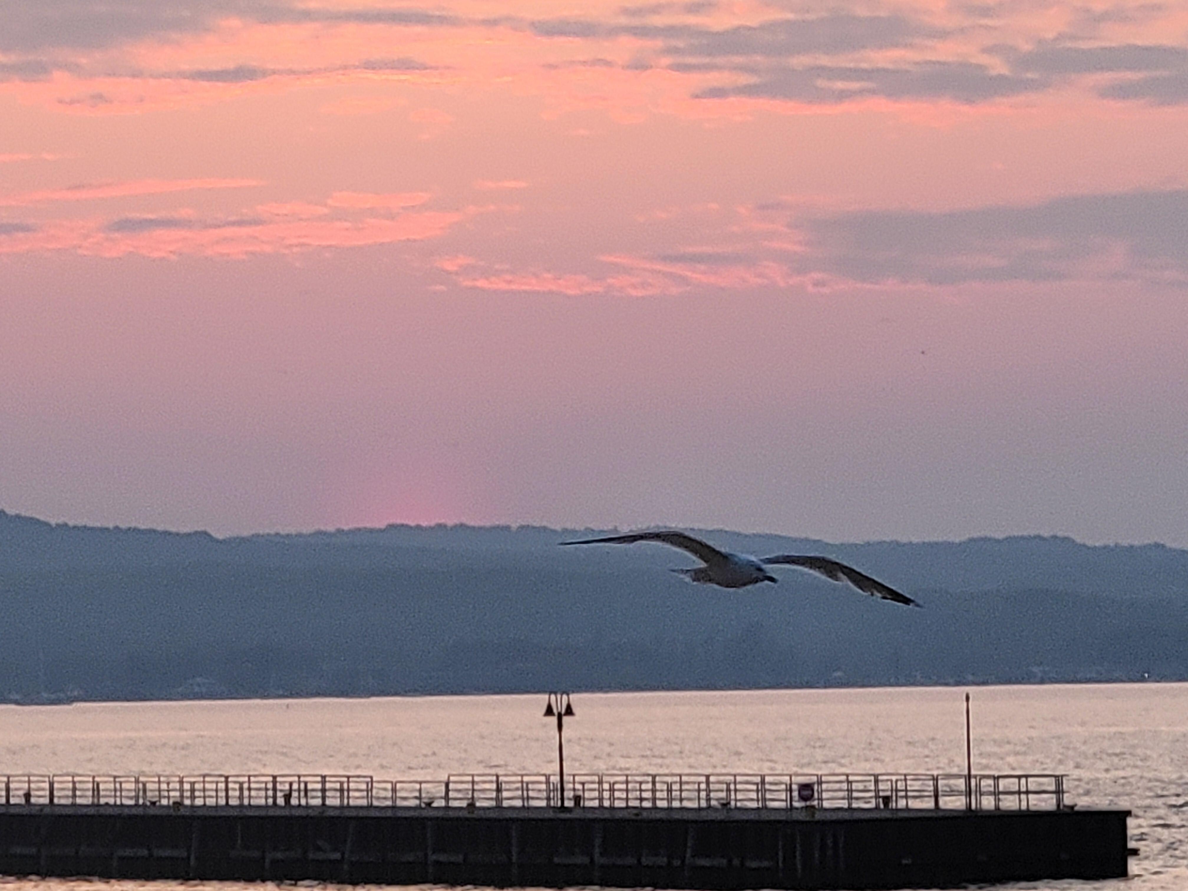 This shot was from our balcony. 
