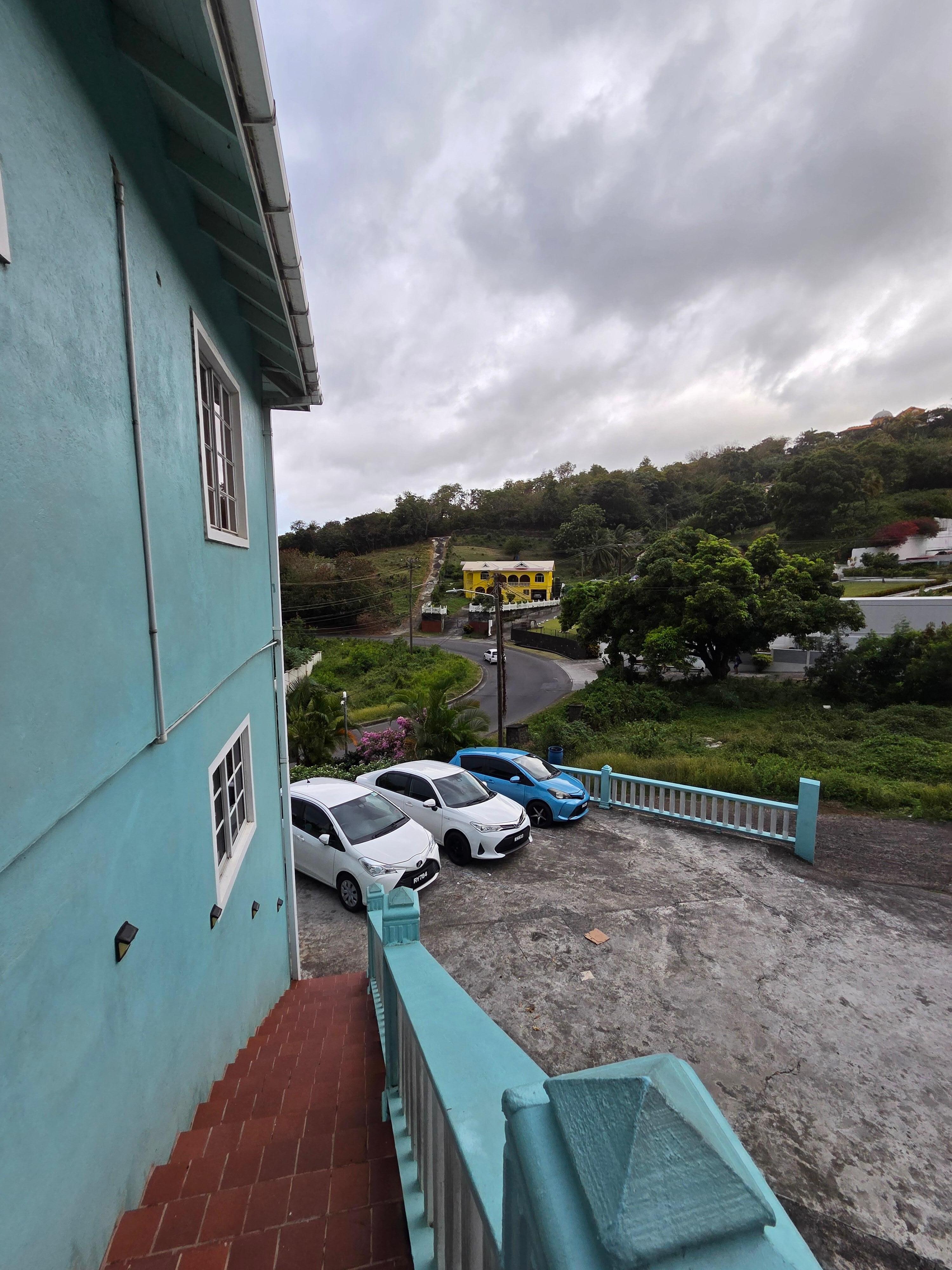 From top of the steps