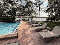 Lakeside pool. Really clean.
