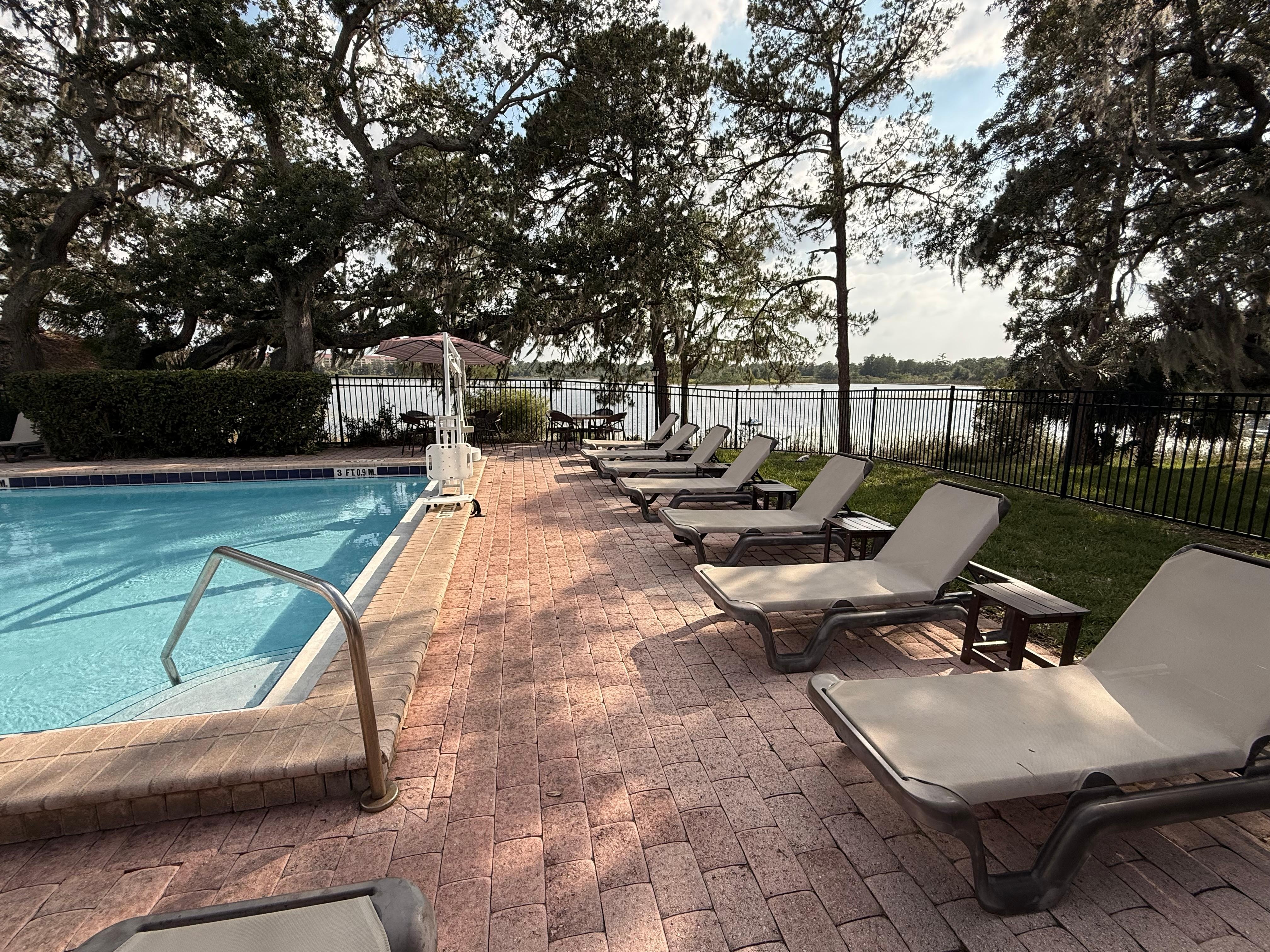 Lakeside pool. Really clean.