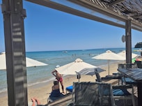 View from tables for drinks/food