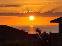 Sunset View from Condo Lanai Jan 2026