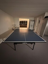 So much fun playing ping pong.