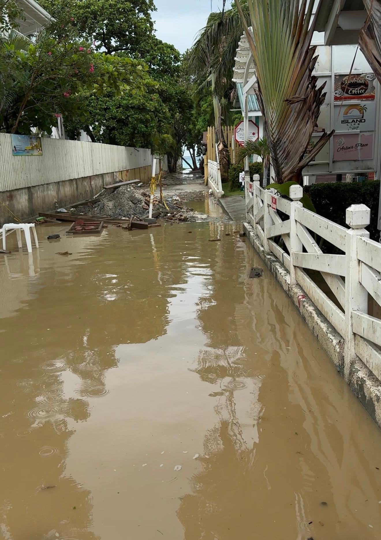 Only way to the beach 