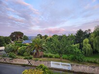 Vue de la chambre du gîte