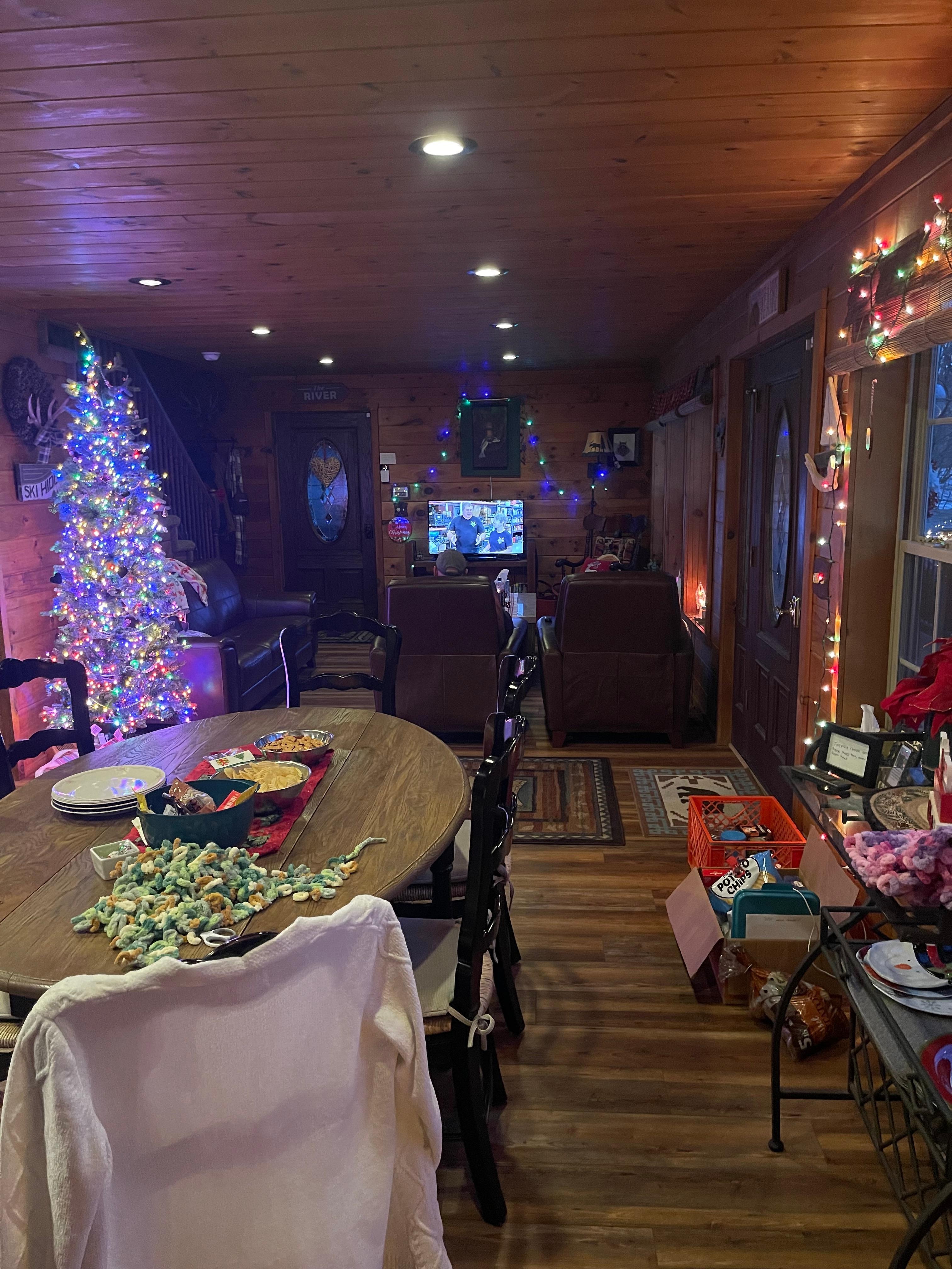 Spacious open concept