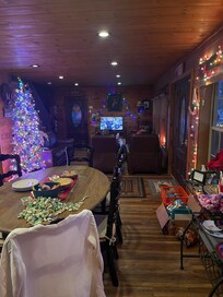 Spacious open concept