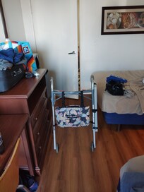 This was supposed to be a handicap accessible room. WAY to small.